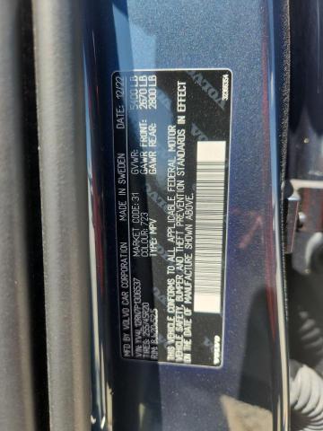 2023 VOLVO XC60 PLUS YV4L12RN7P1306537
