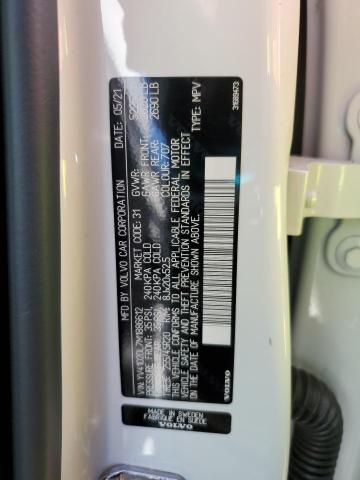 2021 VOLVO XC60 T5 IN YV4102DL7M1886612