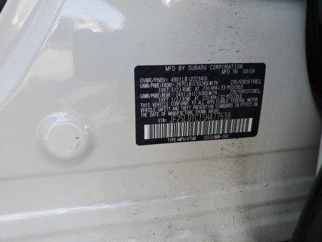 2025 SUBARU FORESTER TOURING JF2SLDTC1SH477538