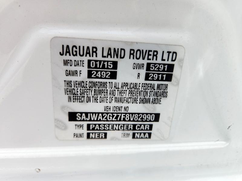 2015 JAGUAR XJL PORTFO SAJWA2GZ7F8V82990