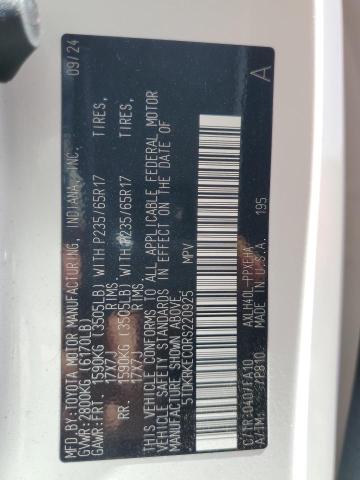 2024 TOYOTA SIENNA LE 5TDKRKEC0RS220925