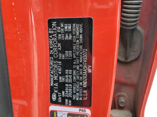 2017 KIA SOUL ! KNDJX3AA5H7493072