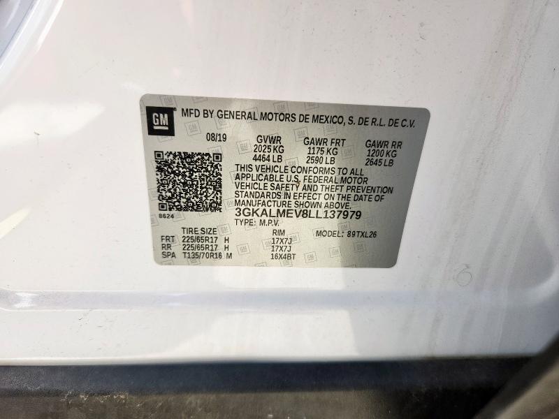2020 GMC TERRAIN SL 3GKALMEV8LL137979