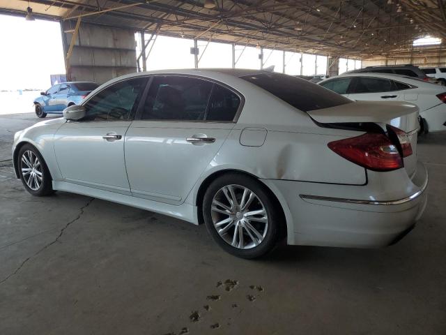 HYUNDAI GENESIS 3. 2012 white  gas KMHGC4DD7CU201204 photo #3