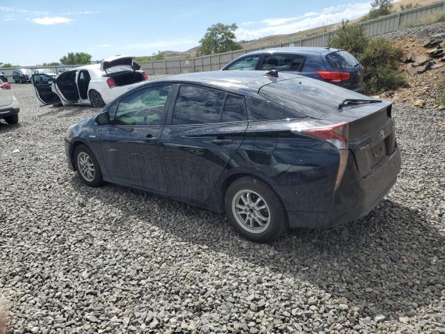 TOYOTA PRIUS 2017 black hatchbac hybrid engine JTDKBRFUXH3057494 photo #3