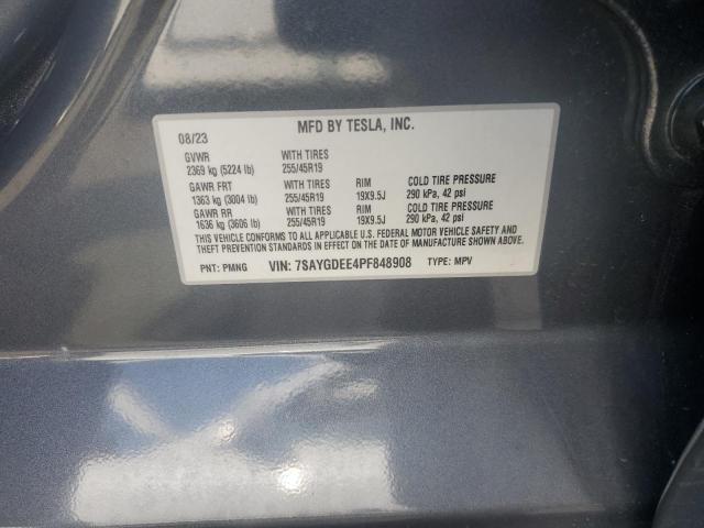 2023 TESLA MODEL Y - 7SAYGDEE4PF848908