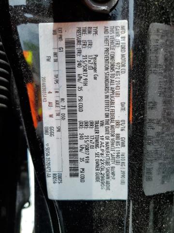 2016 FORD FOCUS - 1FADP3F2XGL298904