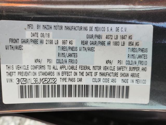 2018 MAZDA 3 GRAND TO 3MZBN1L38JM252032
