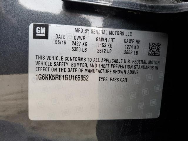 2016 CADILLAC CT6 PLATIN 1G6KK5R61GU165052