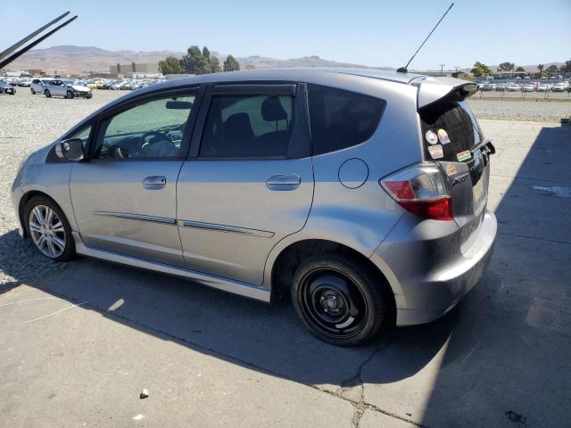 HONDA FIT SPORT 2009 silver  gas JHMGE88459C007395 photo #3