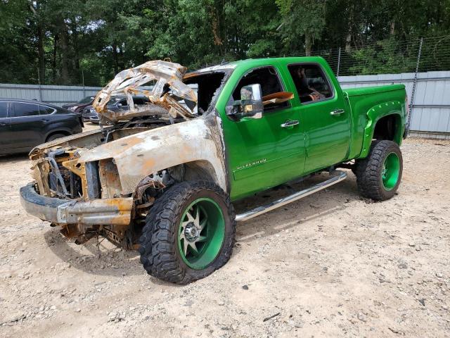 CHEVROLET SILVERADO 2008 green  gas 2GCEC13CX81138833 photo #1
