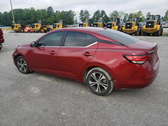 NISSAN SENTRA SV 2021 red  gas 3N1AB8CV7MY322850 photo #3