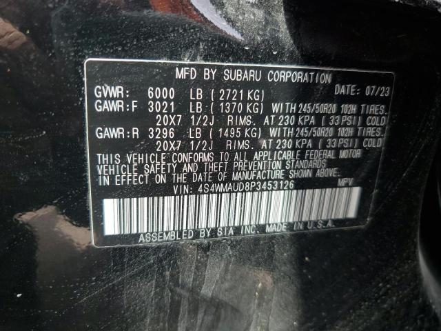 2023 SUBARU ASCENT LIM 4S4WMAUD8P3453126