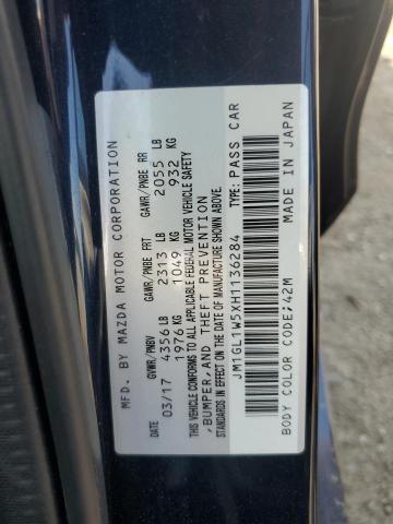 2017 MAZDA 6 GRAND TO JM1GL1W5XH1136284