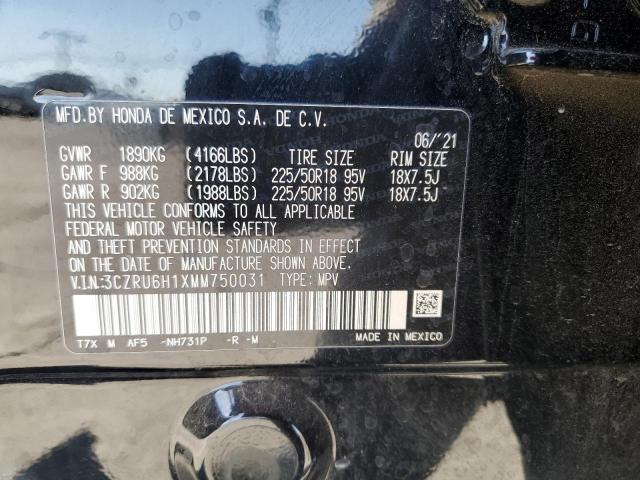 2021 HONDA HR-V SPORT - 3CZRU6H1XMM750031