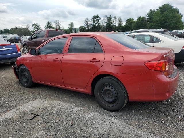 TOYOTA COROLLA BA 2010 red  gas 1NXBU4EE8AZ260127 photo #3