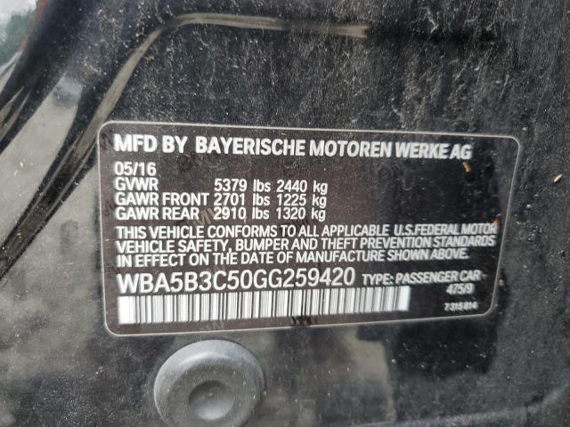 2016 BMW 535 XI WBA5B3C50GG259420