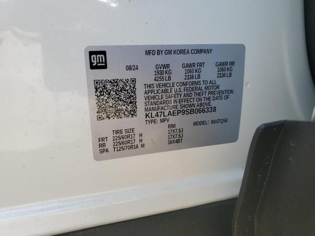2025 BUICK ENVISTA PR KL47LAEP9SB066338
