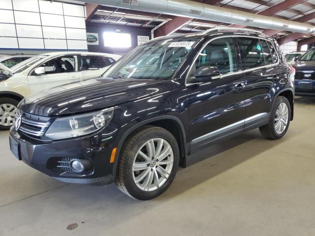 VOLKSWAGEN TIGUAN S 2014 black 4dr spor gas WVGBV3AX1EW610870 photo #1