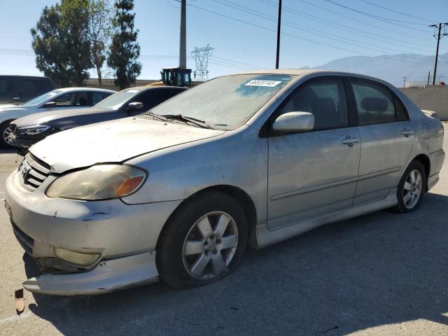 TOYOTA COROLLA CE 2004 silver sedan 4d gas 1NXBR32E94Z304396 photo #1