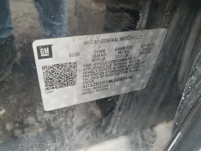 2020 CHEVROLET MALIBU LT - 1G1ZD5ST8LF092436