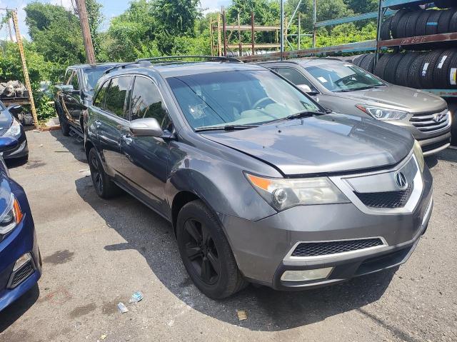 ACURA MDX TECHNO 2012 gray 4dr spor gas 2HNYD2H39CH510441 photo #1