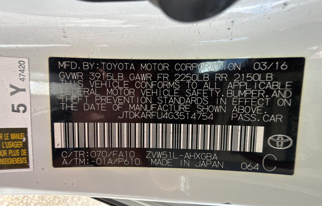 Toyota Prius 2016