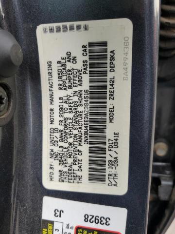 2010 TOYOTA COROLLA BA - 1NXBU4EE3AZ384516