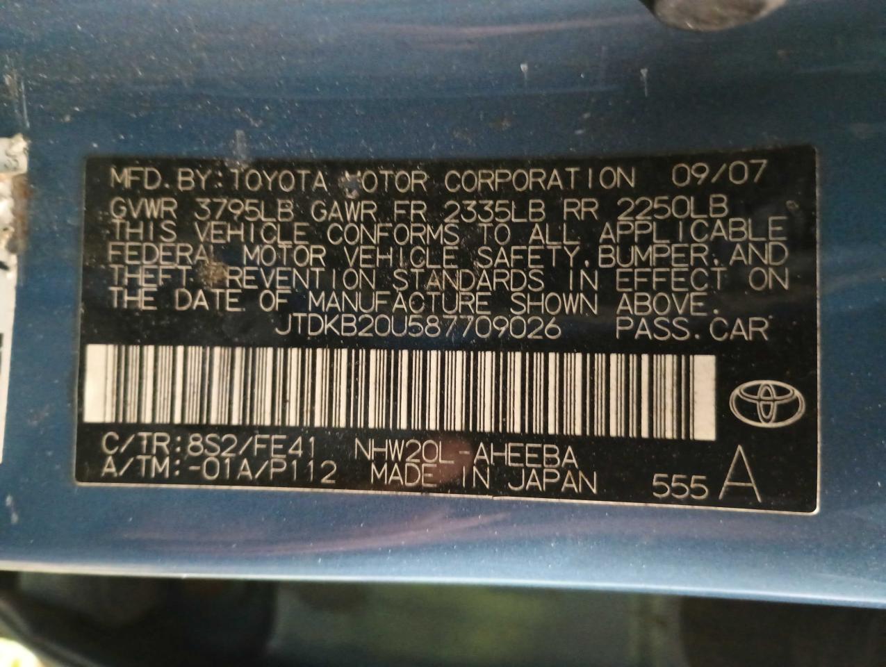 Toyota Prius 2008