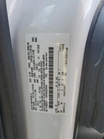 2019 FORD TRANSIT T- - 1FBZX2CG2KKA25534