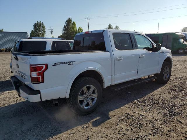 FORD F150 SUPER 2018 white  gas 1FTEW1E5XJKE54339 photo #4