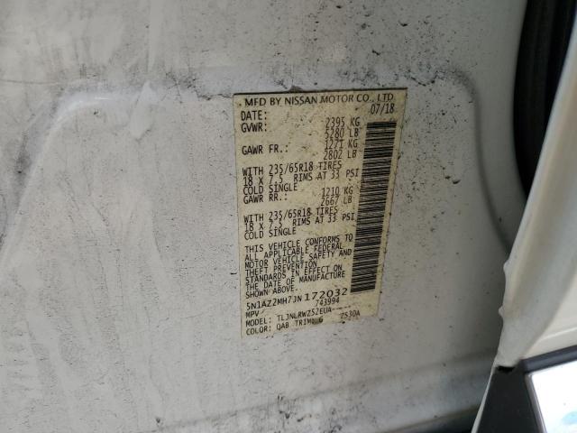 2018 NISSAN MURANO S - 5N1AZ2MH7JN172032