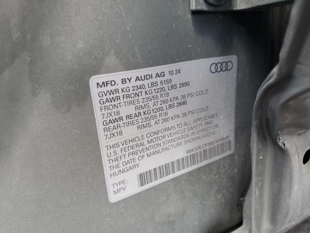 2025 AUDI Q3 PREMIUM WA1DECF38S1016508
