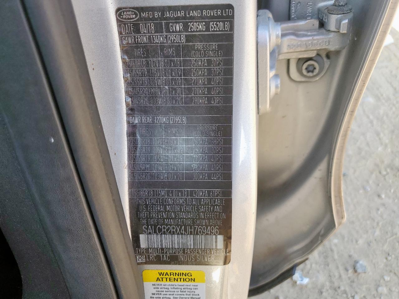 LAND ROVER DISCOVERY HSE