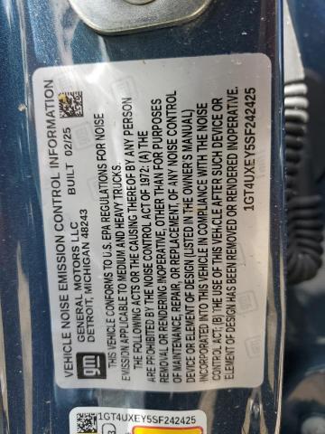 2025 GMC SIERRA K25 1GT4UXEY5SF242425