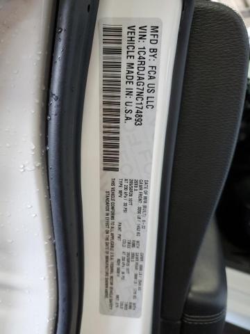 2022 DODGE DURANGO SX 1C4RDJAG7NC174893
