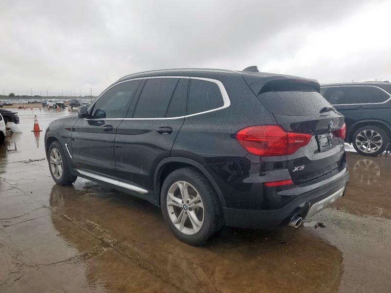 BMW X3 SDRIVE3 2019 black  gas 5UXTR7C54KLR45777 photo #3