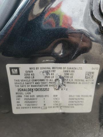 2013 CHEVROLET EQUINOX LT - 2GNALDEK1D6353252