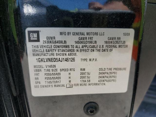 2010 GMC ACADIA SLT - 1GKLVNED5AJ146126
