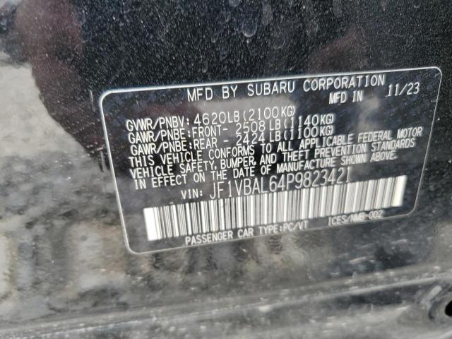 2023 SUBARU WRX LIMITE JF1VBAL64P9823421