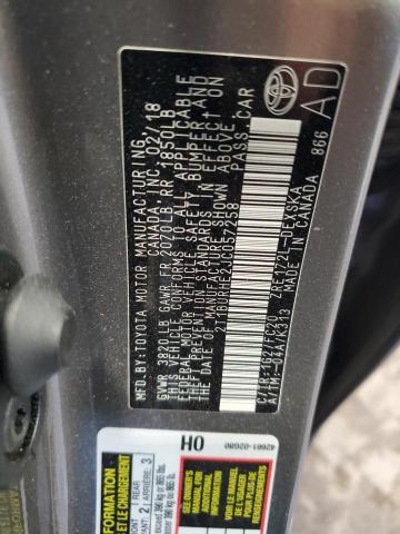 2018 TOYOTA COROLLA L - 2T1BURHE2JC057258