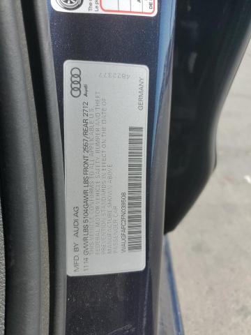 2015 AUDI A6 PREMIUM WAUGFAFC2FN039508