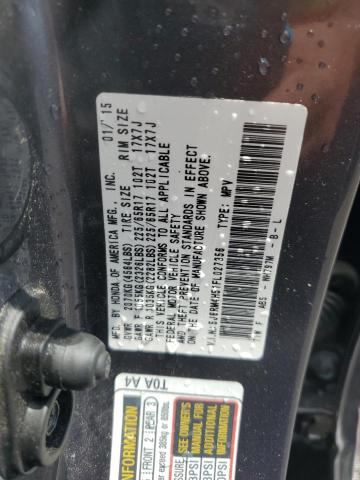 2015 HONDA CR-V EX 5J6RM4H51FL027356