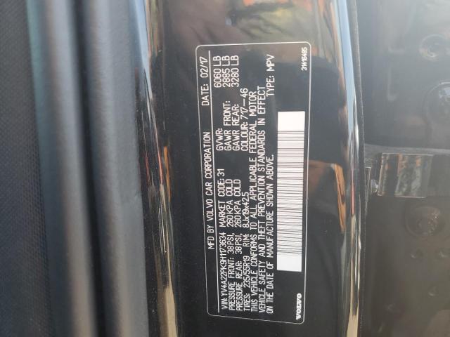 2017 VOLVO XC90 T6 YV4A22PK9H1173634