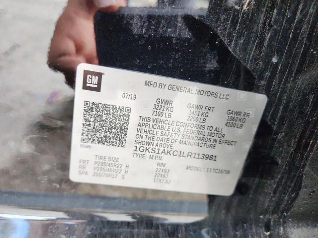 2020 GMC YUKON SLE 1GKS1AKC1LR113981