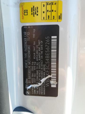 2011 BMW 328 XI - WBAKF3C54BE567265