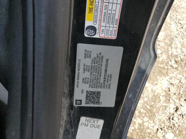 2021 CHEVROLET CAMARO LS 1G1FB3DS1M0102245