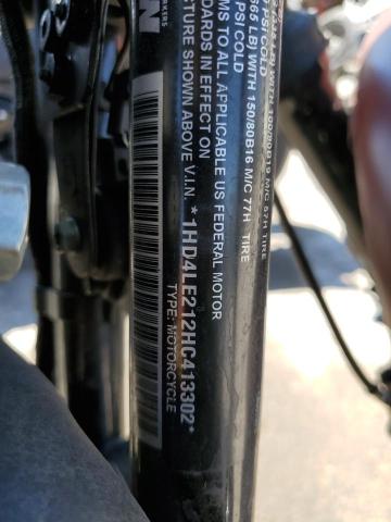 2017 HARLEY-DAVIDSON XL883 IRON 1HD4LE212HC413302