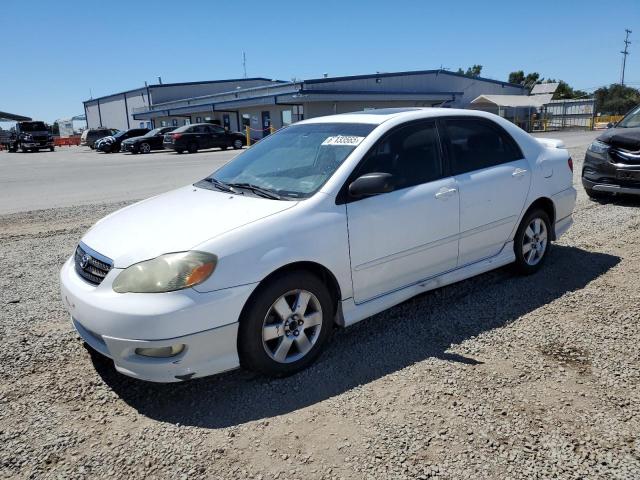 TOYOTA COROLLA CE 2007 white sedan 4d gas 1NXBR32E97Z884589 photo #1