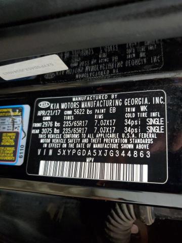 2018 KIA SORENTO LX - 5XYPGDA5XJG344863